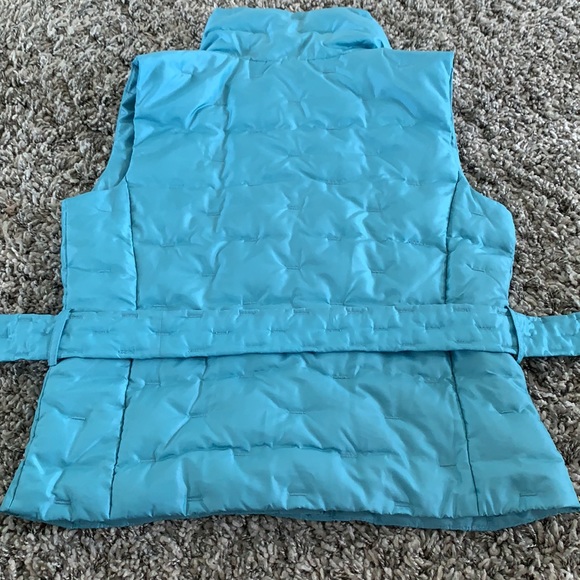 Talbots baby blue vest size S - Picture 9 of 12
